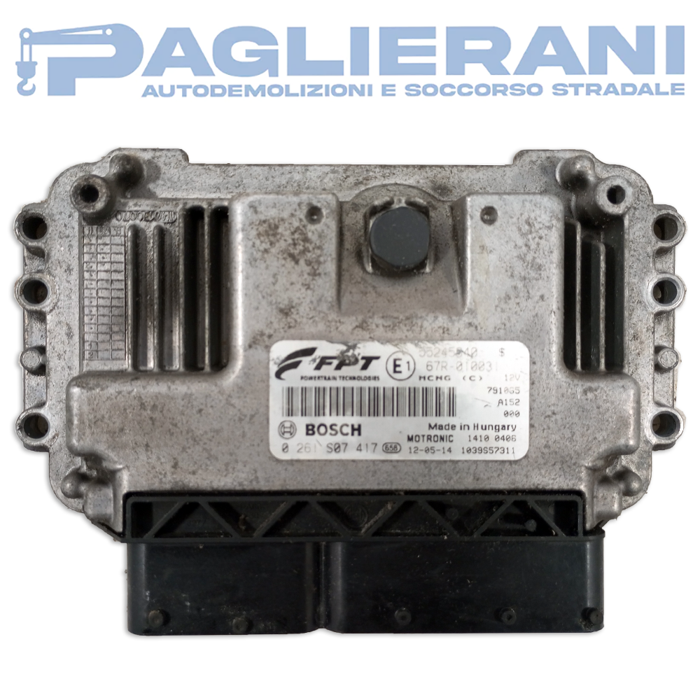 Centralina BOSCH FPT ECU Motore Lancia Delta III 2008-2014 (0261S07417)