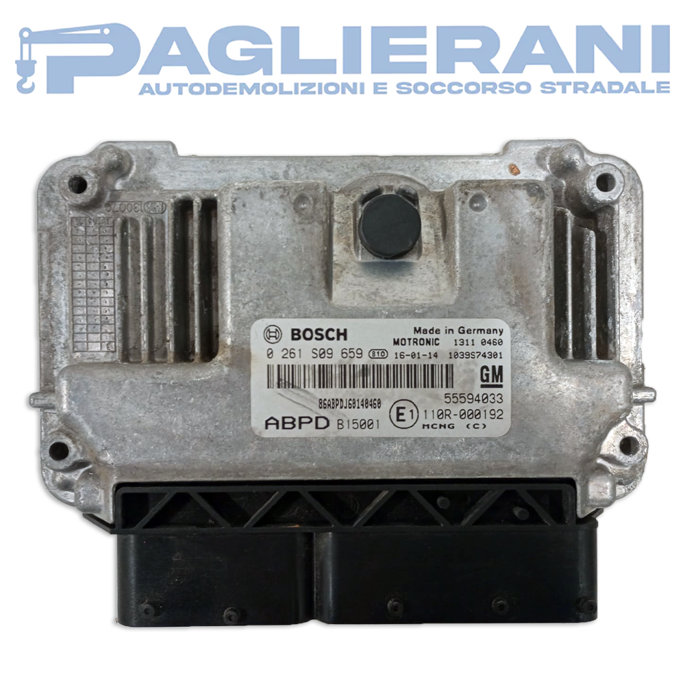 BOSCH ECU Engine Control Unit Opel Zafira 2007-2014 ABPD 55594033 (0261S09659)