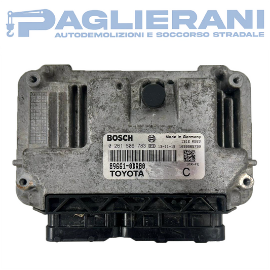 BOSCH Engine Control Unit ECU Toyota Yaris 2011-2014 89661-0DR80 (0261S09783)