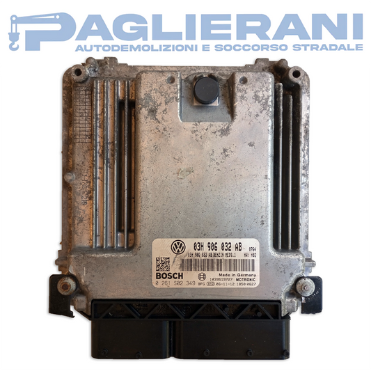 Centralina ECU Motore BOSCH Volkswagen Passat B6 2005-2013 MED9.1 03H906032AB (0261S02349)