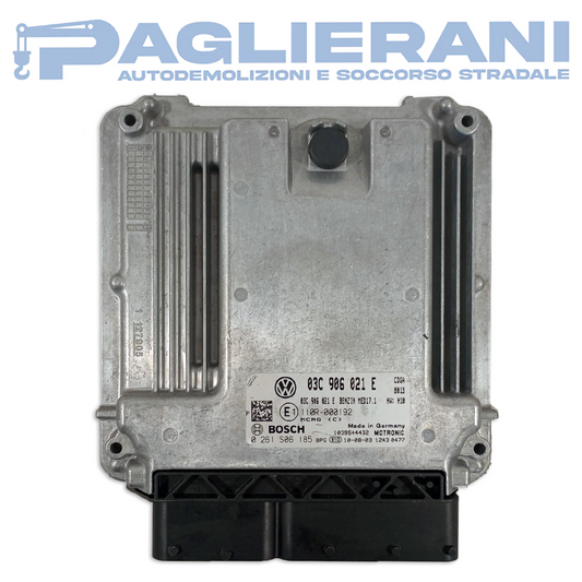 Centralina Motore ECU BOSCH Volkswagen Touran II 2010-2015 MED17.1 03C906021E (0261S06185)