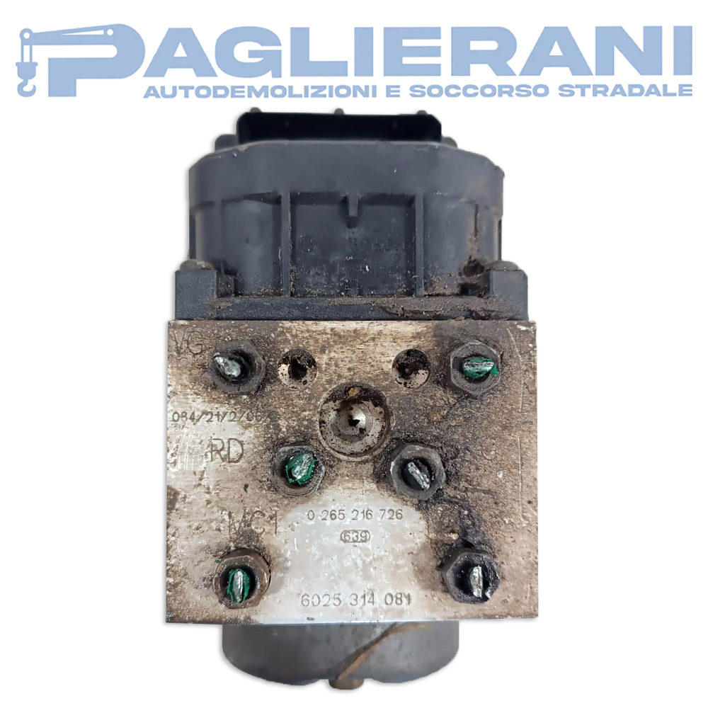 BOSCH control unit ABS pump 6025-314-081 Renault Espace 1996 (0265216726)