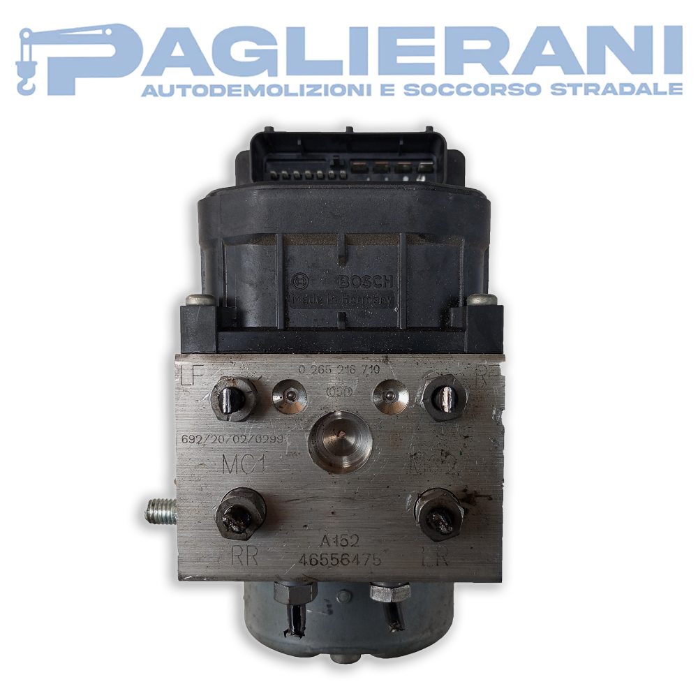 Centralina BOSCH Pompa ABS FIAT Seicento 46556475 A152 (Codice Rif. 0265216710)