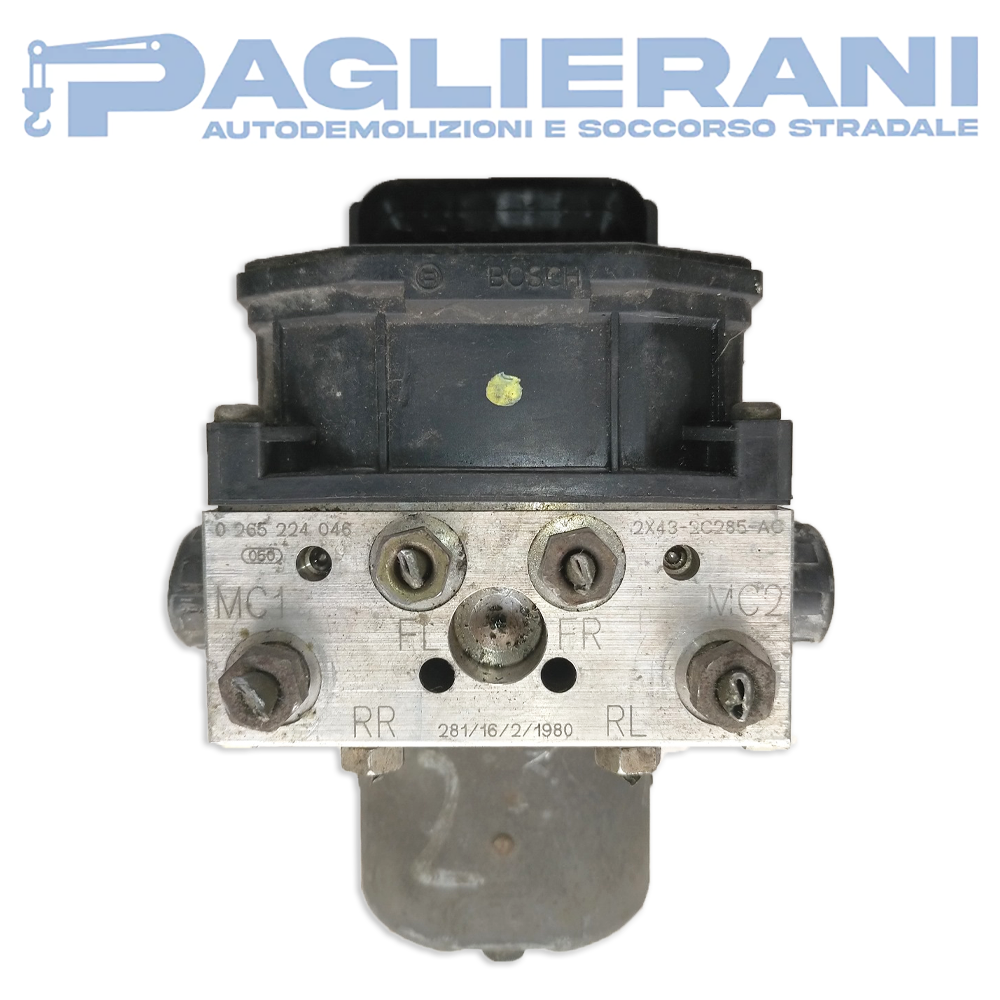 Centralina BOSCH Pompa ABS Jaguar X-Type 2X432C285AC (Codice Rif. 0265224046)