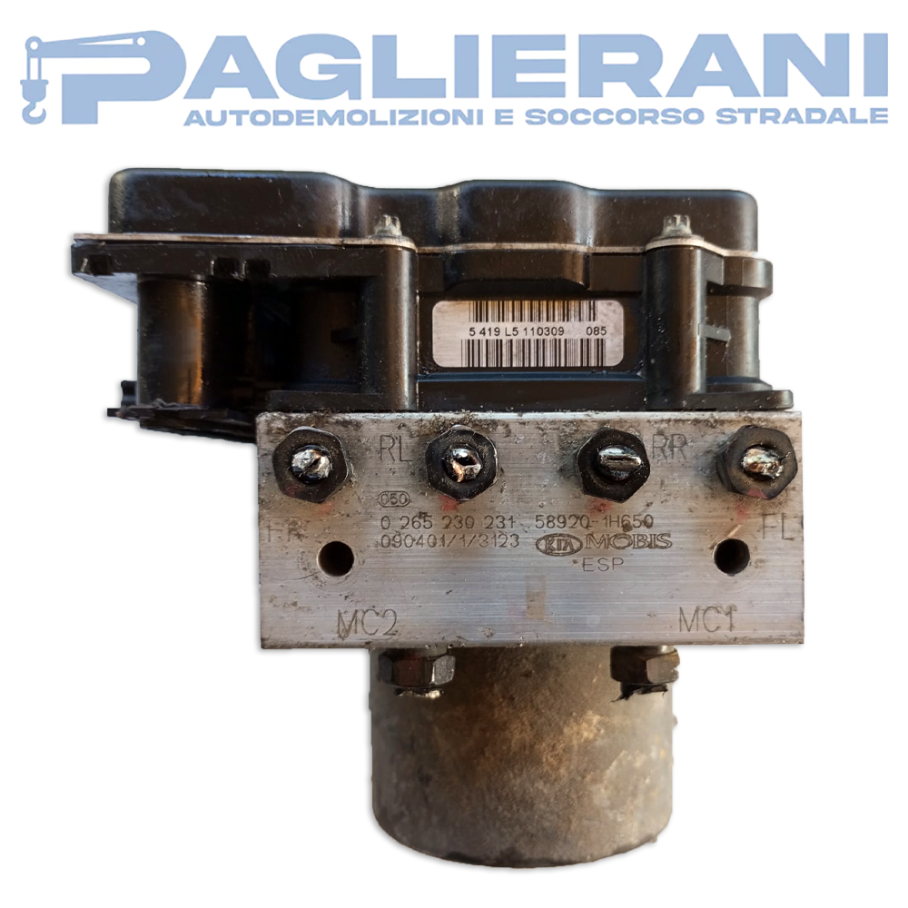 Centralina BOSCH Pompa ABS KIA Cee'd 2006-2012 58920-1H650 (0265230231)