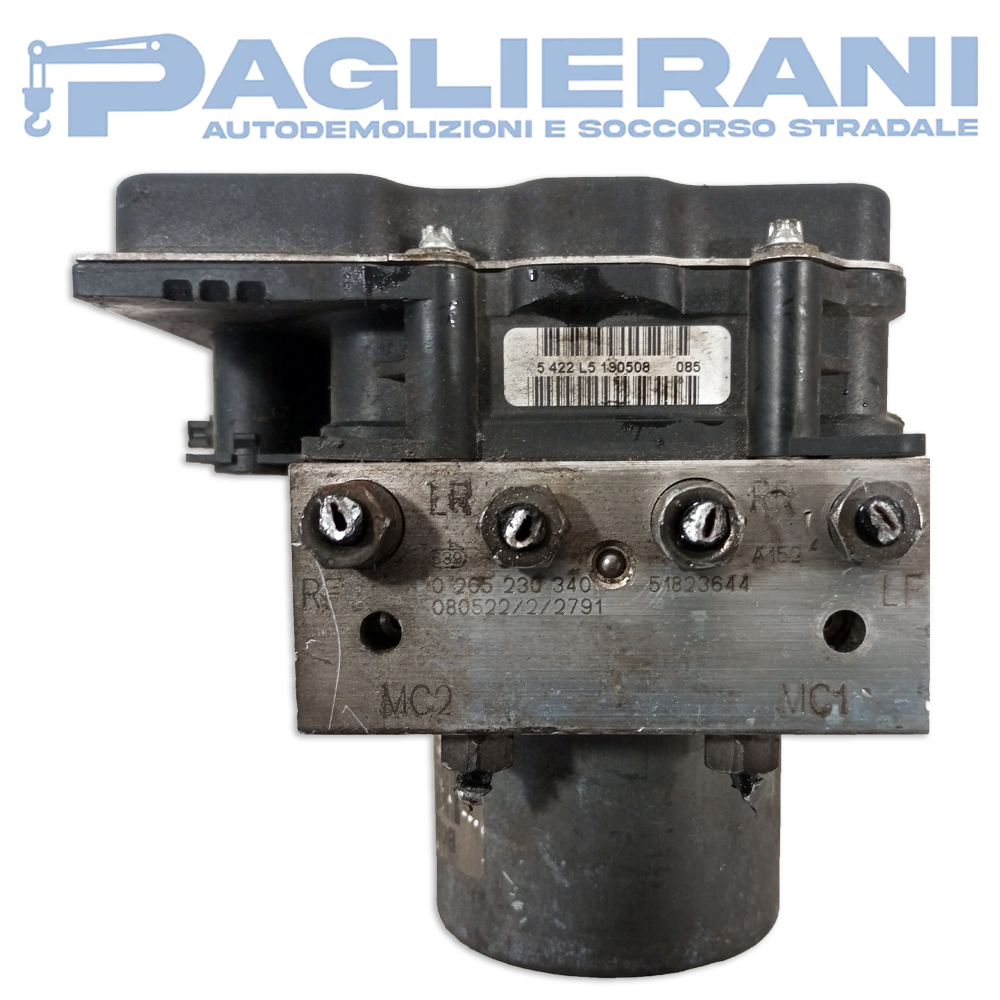 BOSCH control unit ABS pump FIAT Bravo 2007-2014 51823644 (0265230340)