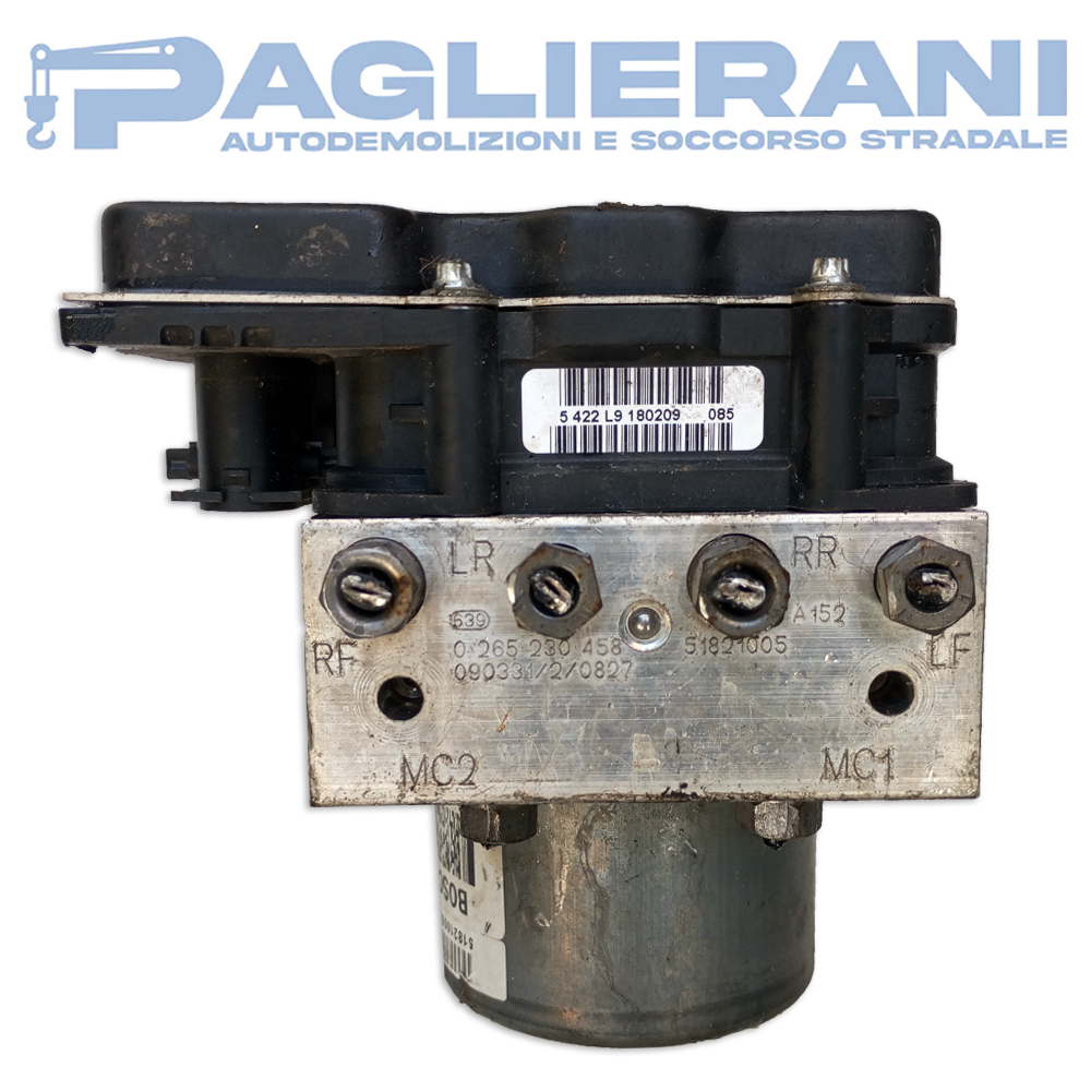 Centralina Pompa ABS BOSCH Alfa Romeo MiTo 2008-2018 51821005 (0265230458)