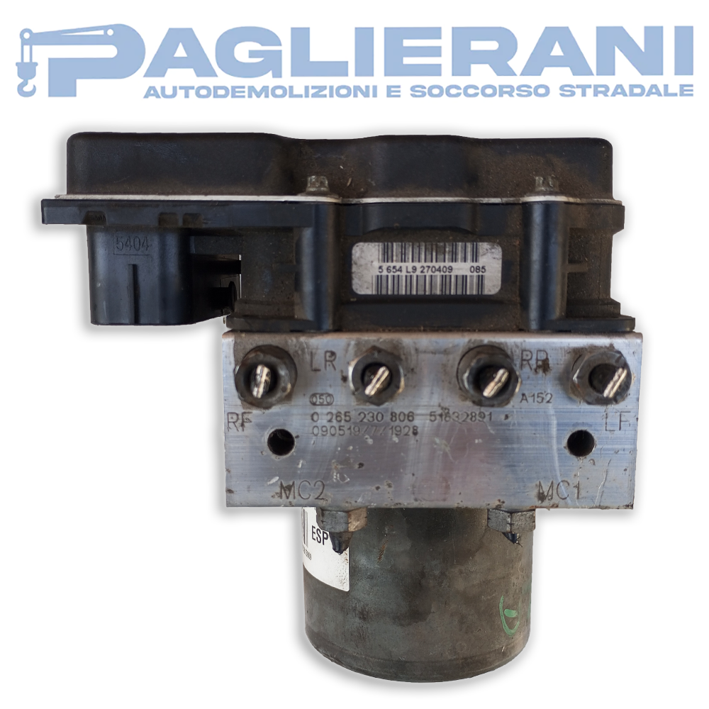 Centralina BOSCH Pompa ABS FIAT Ducato (Codice Rif. 0265230806)