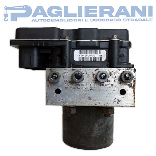BOSCH ABS Pump Control Unit Smart Mercedes-Benz A W169 2004-2011 A0064316712 (0265230870)