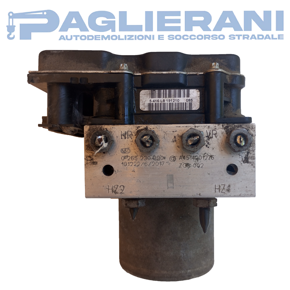 BOSCH Control Unit ABS Pump Smart ForTwo W451 2007-2015 A4514201275 (0265230890)