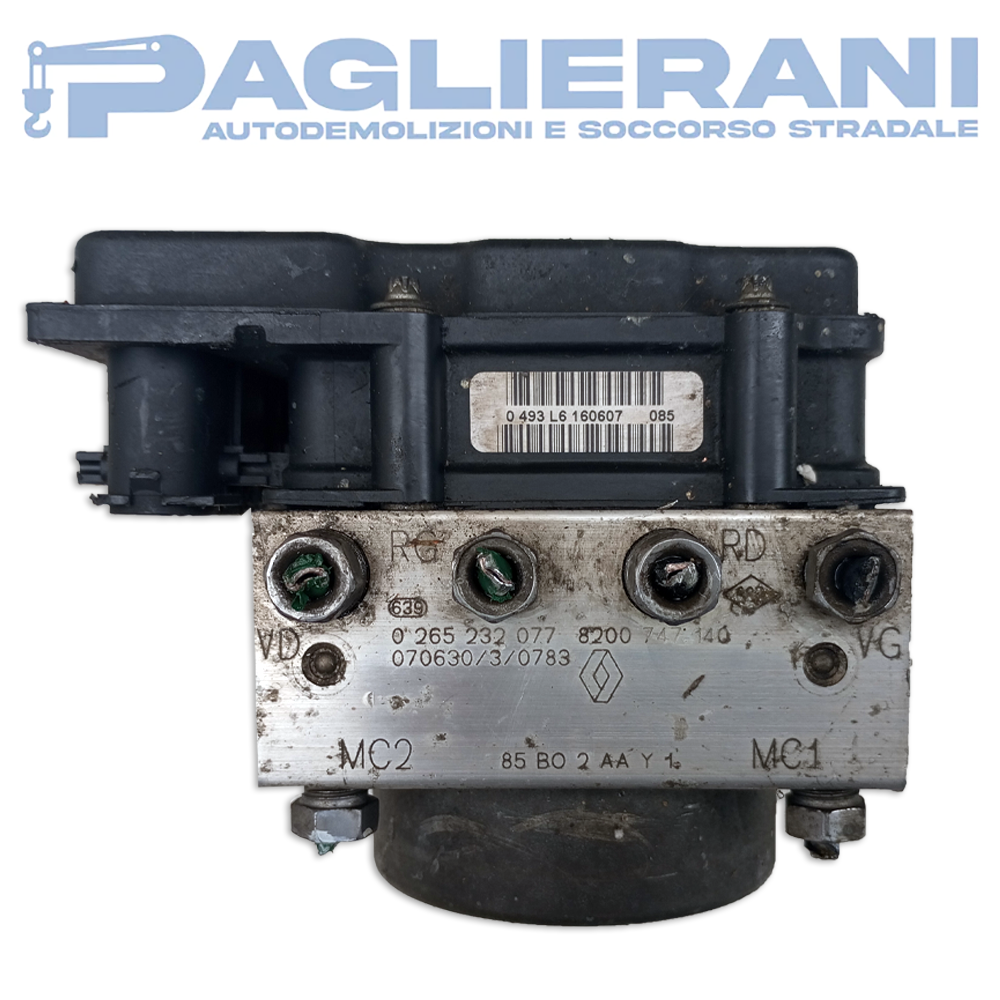 BOSCH ABS Pump Control Unit Renault Clio 3 2005-2012 8200747140 (0265232077)