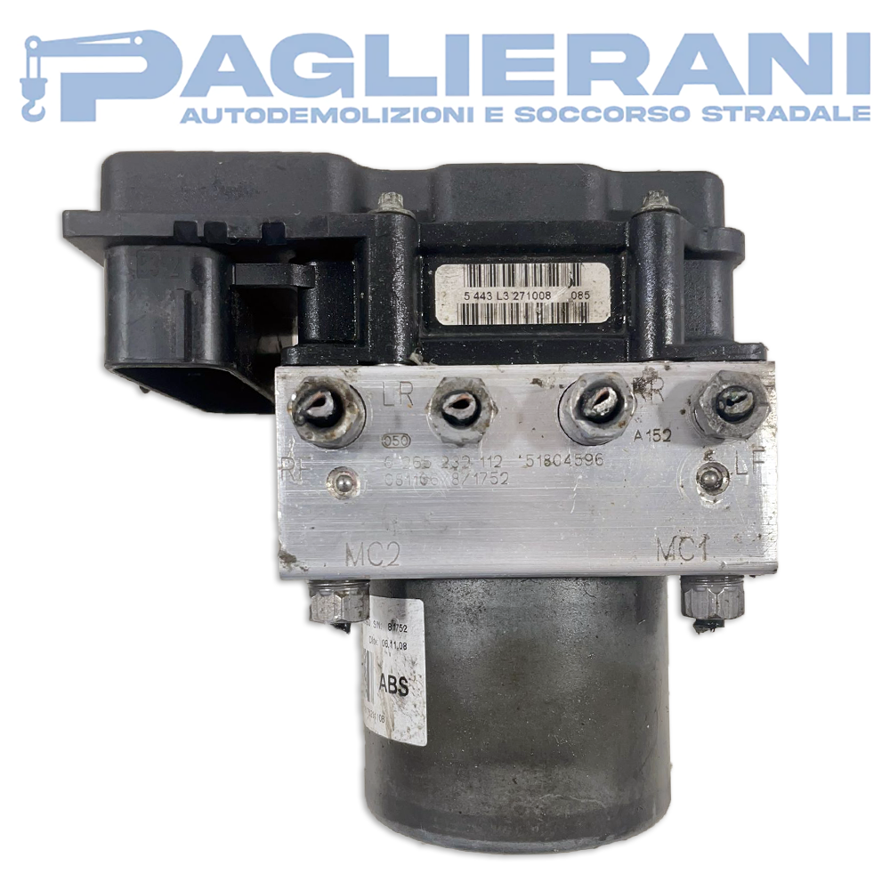 Centralina BOSCH Pompa ABS FIAT Ducato 51804596 (Codice Rif. 0265232112)