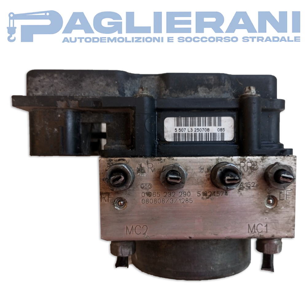 BOSCH Control Unit ABS Pump FIAT 500 2007-2015 51824574 (0265232290)