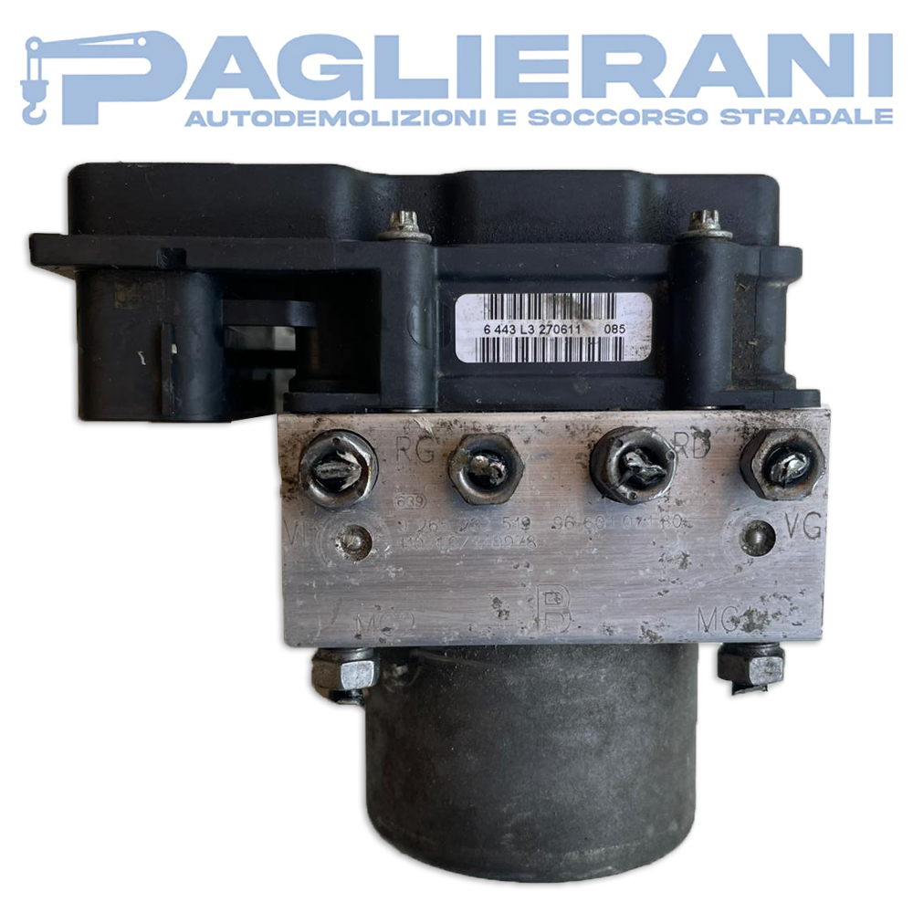 Centralina BOSCH Pompa ABS Peugeot Partner Tepee 2008-2012 96-60107180 (0265232519)