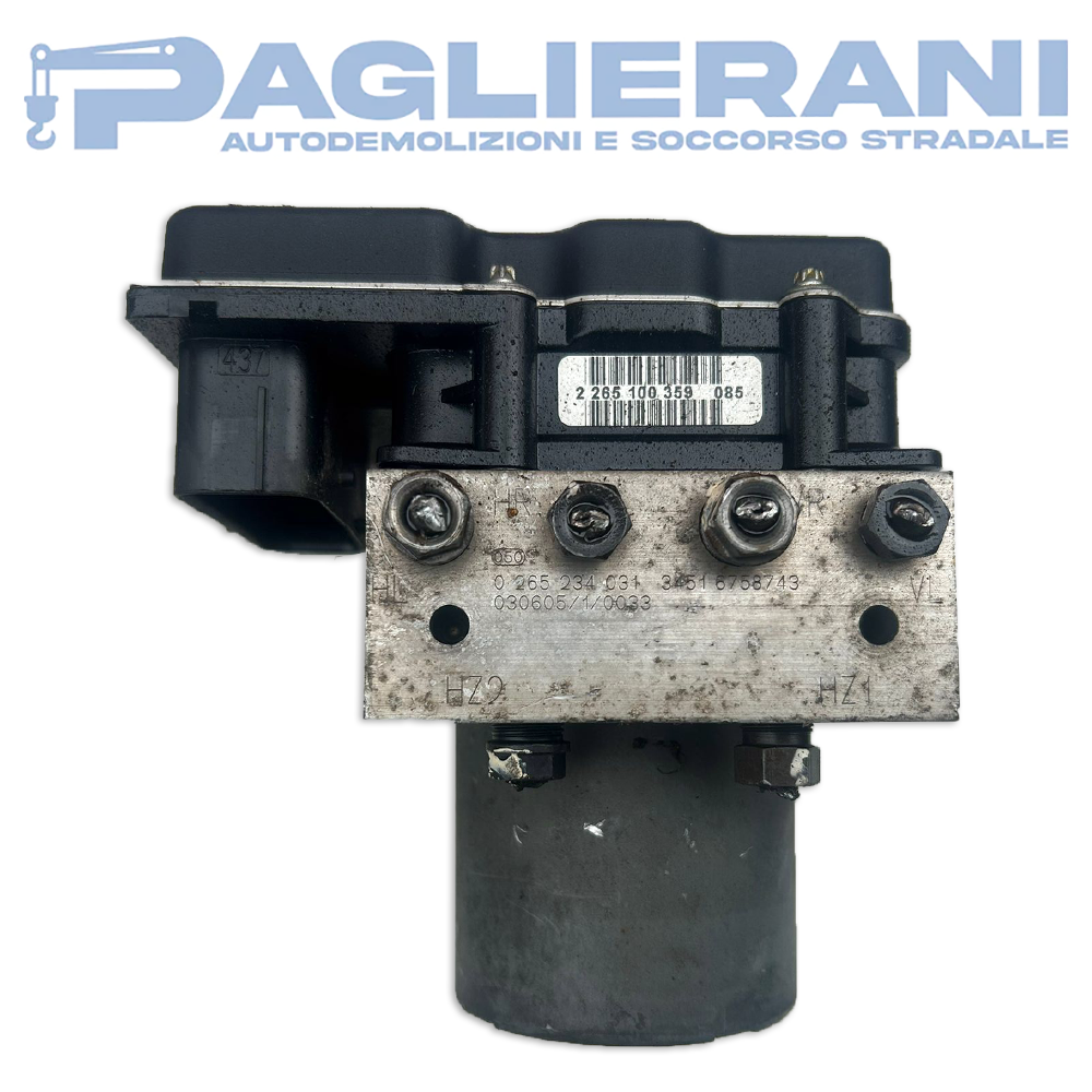 Centralina BOSCH Pompa ABS BMW 5 E60 2003-2010 3451 6758743 (0265234031)