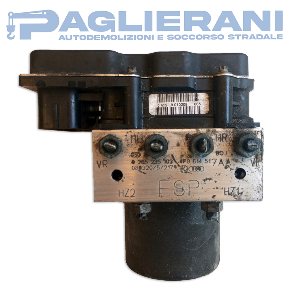 Centralina BOSCH Pompa ABS Audi A6 4F2 2004-2008 4F0614517AA (0265235103)