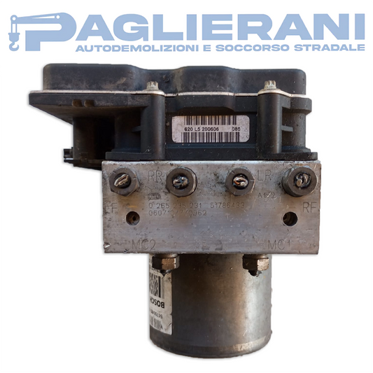 Centralina BOSCH Pompa ABS FIAT Punto 199 2005-2016 51786433 (0265235231)
