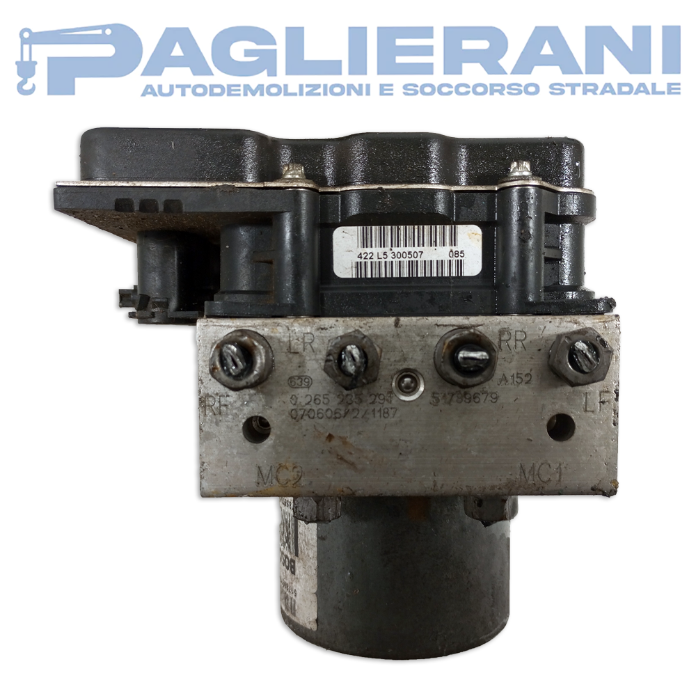 Centralina BOSCH Pompa ABS FIAT Bravo 2006-2016 51789679 (0265235291)