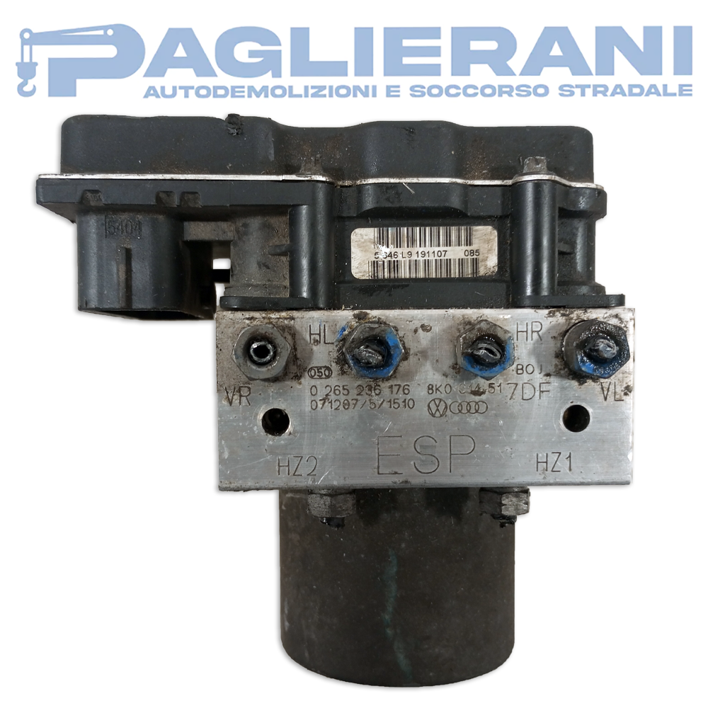BOSCH Control Unit ABS Pump Audi A4 2008 8K001451 (0265236176)