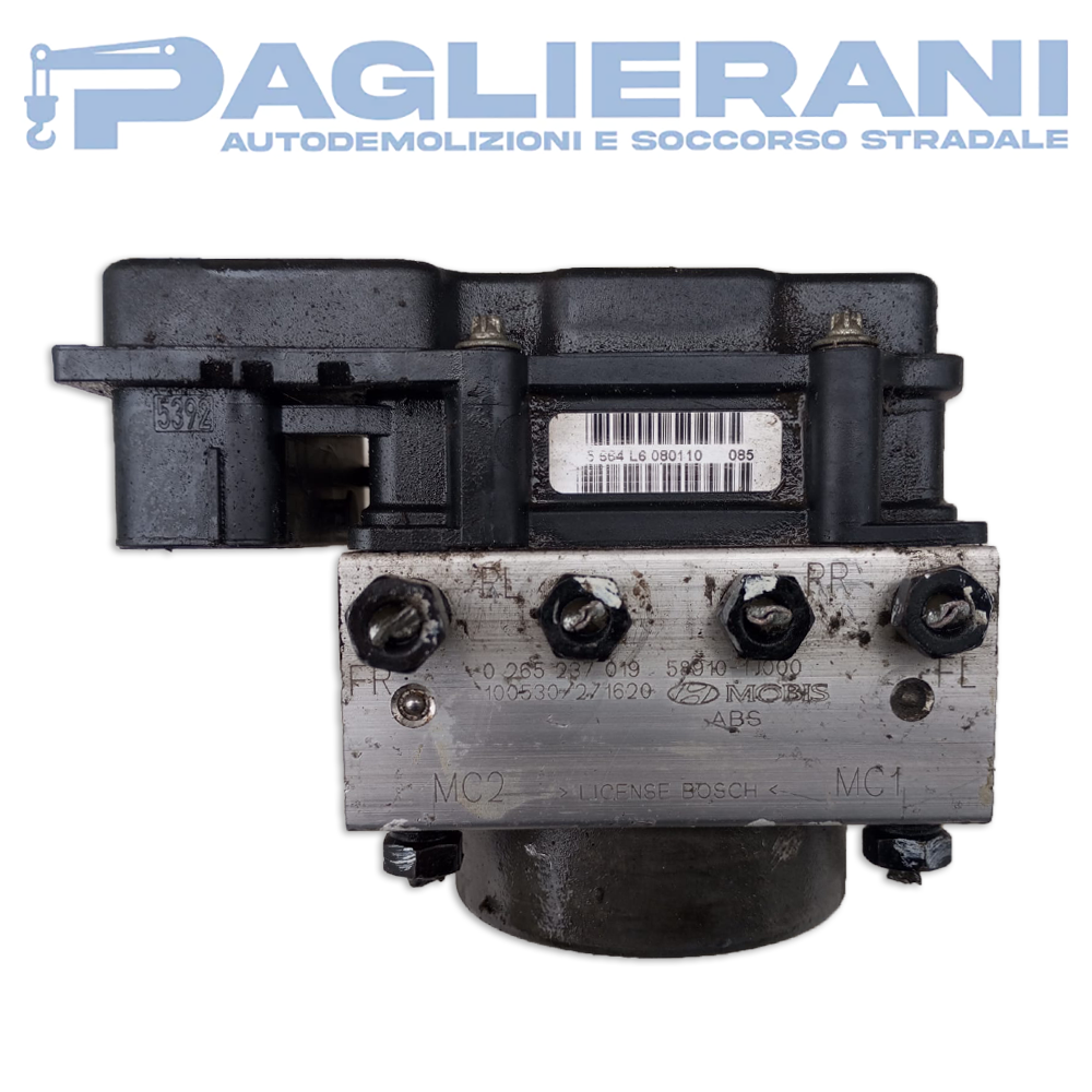 BOSCH Control Unit ABS Pump Hyundai i20 2008-2014 59910-1J000 (0265237019)