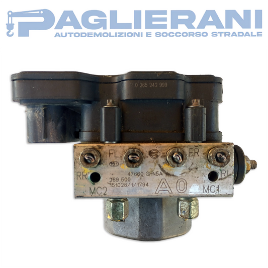 BOSCH control unit ABS pump Nissan Micra MK13 2010-2017 47660 3HN5A 269500 (0265242999)