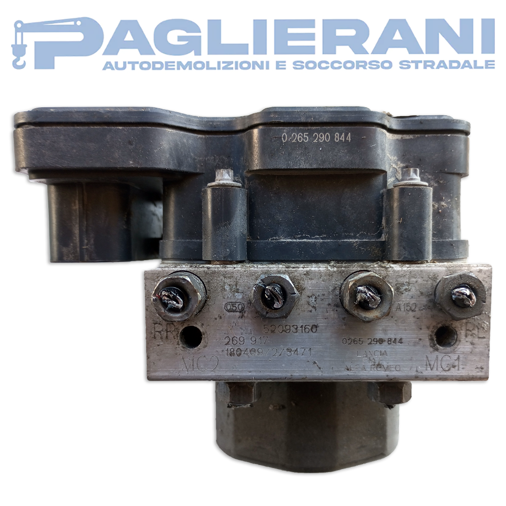 BOSCH Control Unit ABS Pump FIAT Panda 312 2012-2024 52093160 (0265290844)