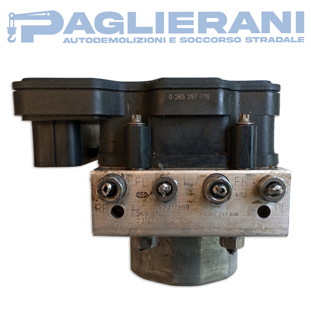 Centralina BOSCH Pompa ABS Lancia Y Hybrid 2021-2026 52217869 269917 (0265297606)