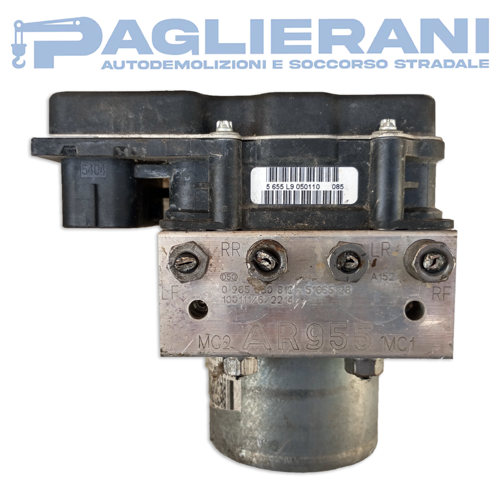 BOSCH Control Unit ABS Pump Alfa Romeo MiTo 2008-2013 51865128 (0265230812)