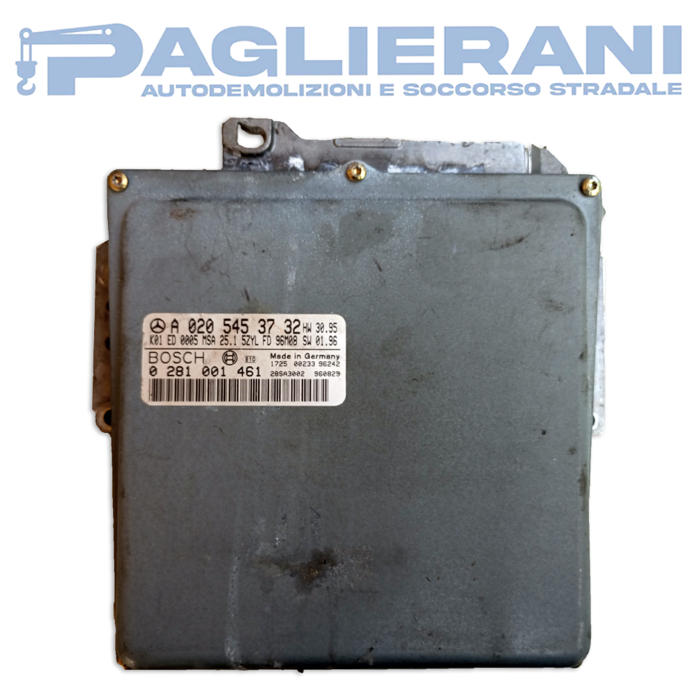 BOSCH Engine Control Unit ECU Mercedes-Benz E W210 1995-2003 A0205453732 (0281001461)