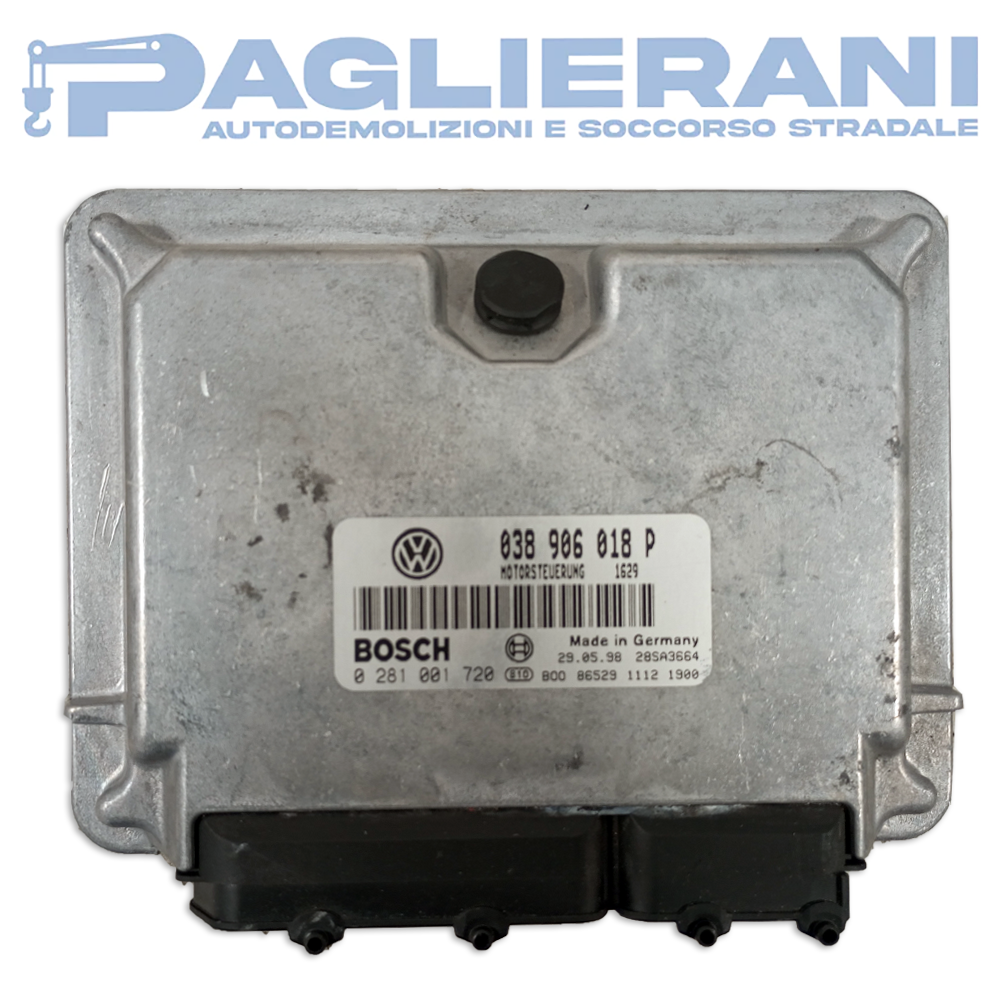 Centralina BOSCH ECU Motore Volkswagen Passat 1996-2003 038906018P (0281001720)