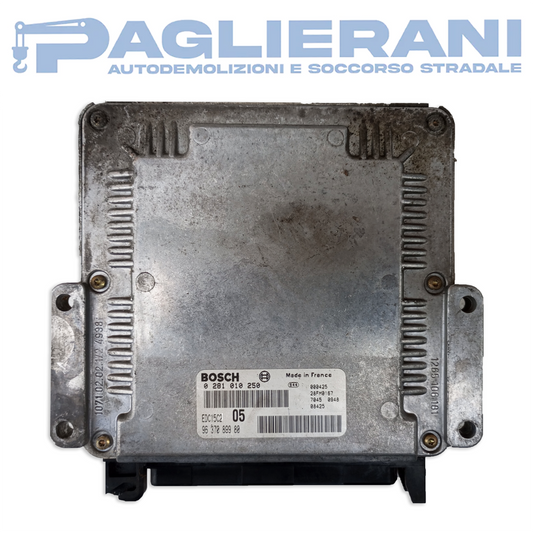 Centralina BOSCH ECU Motore Peugeot (Codice Rif. 0281010250)