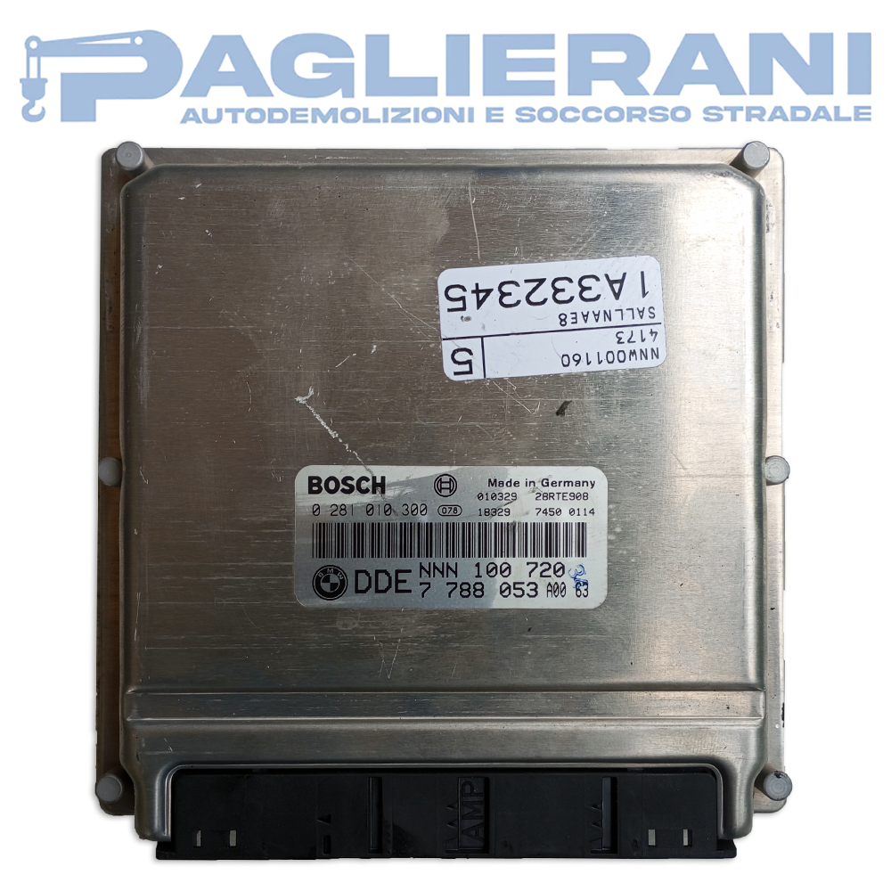 BOSCH ECU Engine Control Unit Land Rover Freelander 1998-2002 DDE NNN 100720 7788053 (0281010300)