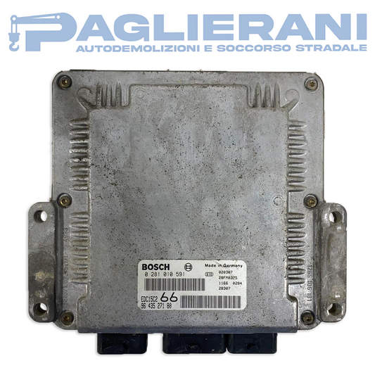 Centralina BOSCH ECU Motore Peugeot/Citroen EDC15C2 (Codice Rif. 0281010591)