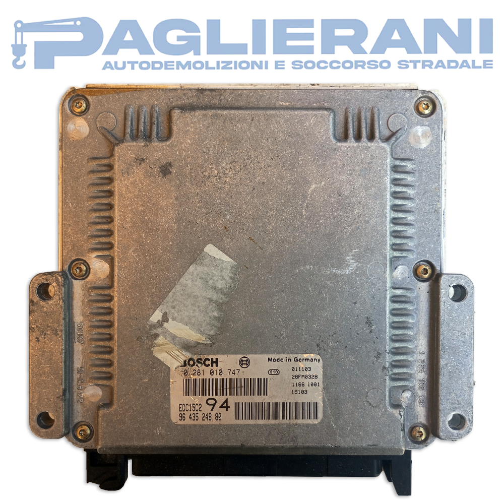 BOSCH ECU Engine Control Unit Citroen Xsara Picasso [N68] 1999-2001 EDC15C2 9641607180 (0281010358)