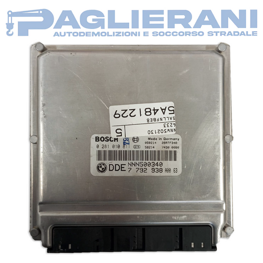 Centralina Motore ECU BOSCH Land Rover Freelander [L314] 2000-2006 DDE NNN500340 7792938 (0281010811)