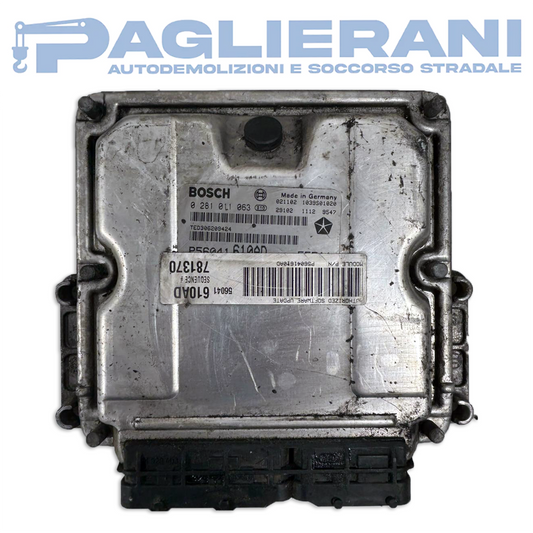 BOSCH ECU Engine Control Unit JEEP Cherokee 2002-2008 P56041 610AD (0281011063)