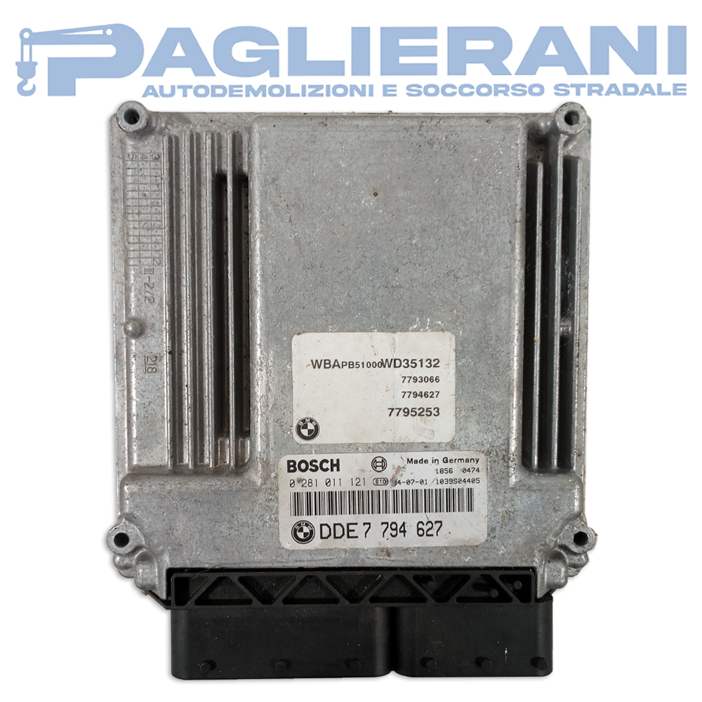 Centralina Motore ECU BOSCH BMW X3 [E83] 2003-2010 DDE 7794627 (0281011121)