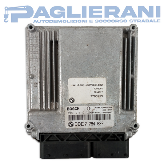 Centralina Motore ECU BOSCH BMW X3 [E83] 2003-2010 DDE 7794627 (0281011121)