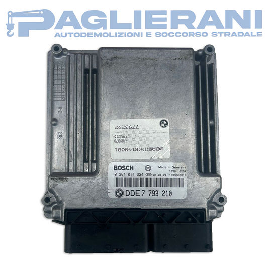 Centralina Motore ECU BOSCH BMW 530 [E60] 2003-2010 DDE 7 793210 (0281011224)