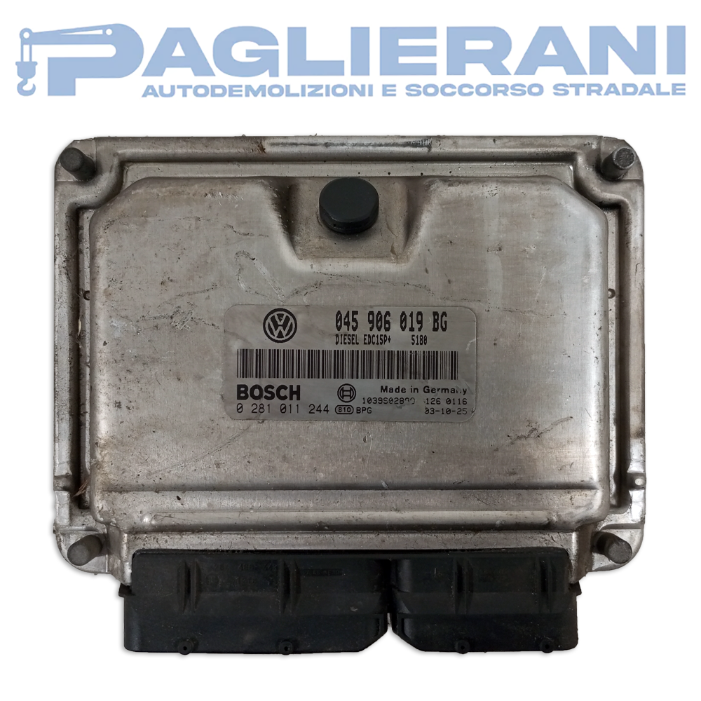 Centralina BOSCH ECU Motore 0281011244 (Codice Rif. 045906019BG)