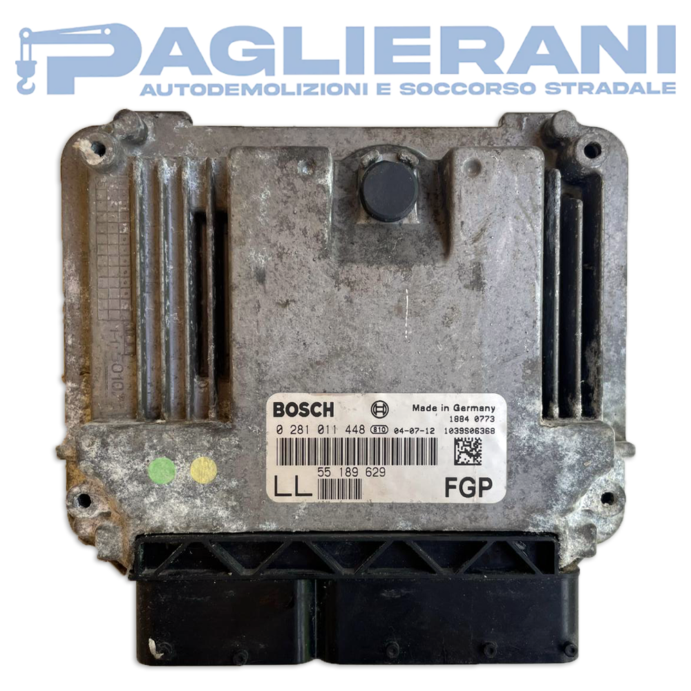 BOSCH ECU Engine Control Unit Opel Zafira 2002-2008 FGP LL (0281011448)