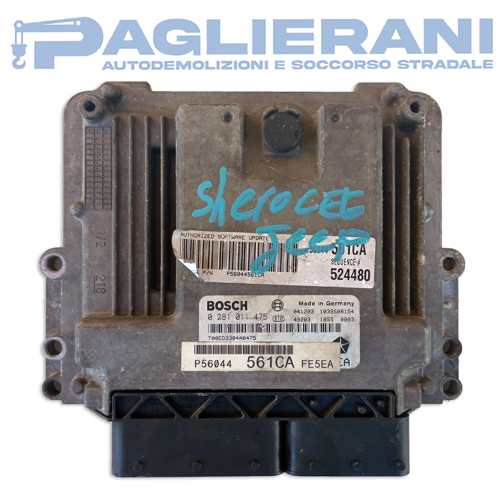 BOSCH ECU Engine Control Unit JEEP Cherokee 2004-2008 (0281011475)