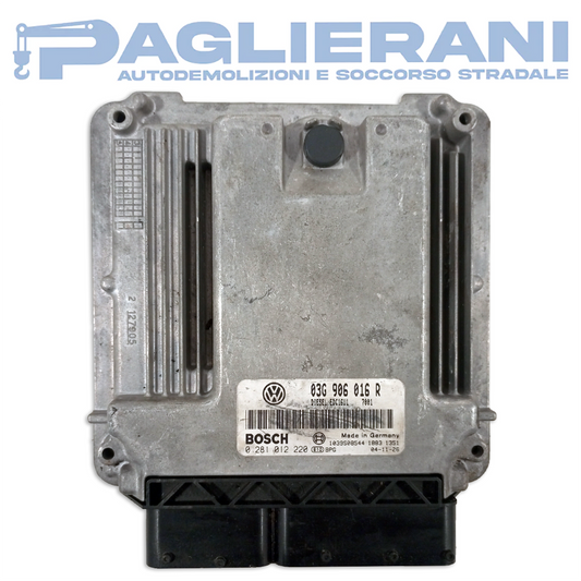 Centralina Motore ECU BOSCH Volkswagen Golf V Plus 2004-2013 EDC16U1 03G906016R (0281012220)