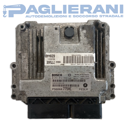Centralina Motore ECU BOSCH Jeep Grand Cherokee 2001-2011 P56044 775AE FE5EA (0281012594)