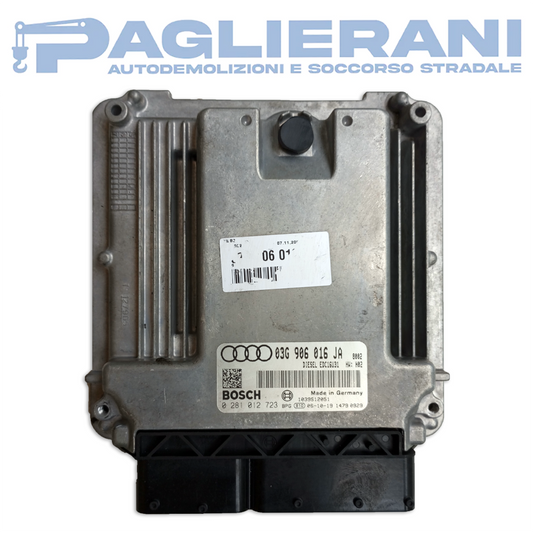 Centralina ECU Motore BOSCH Audi A4 2004-2009 EDC16U31 03G906016JA (0281012723)