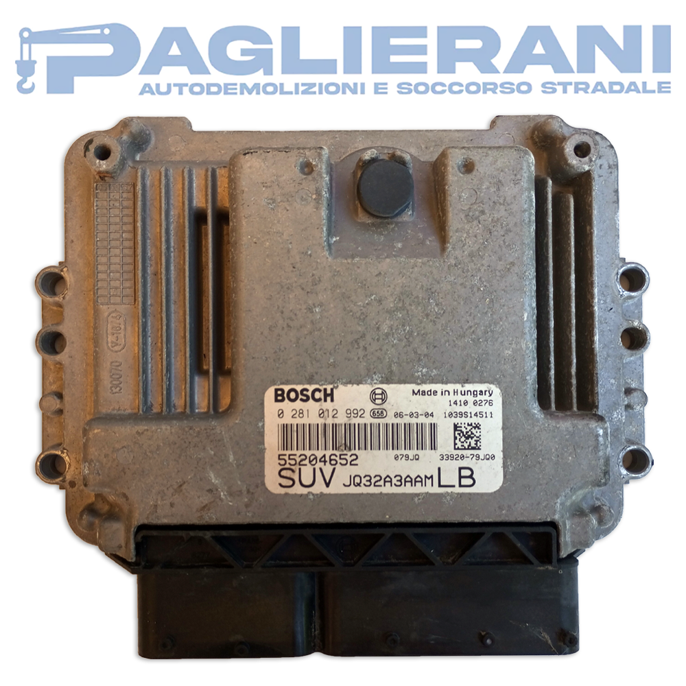 BOSCH ECU Engine Control Unit Suzuki SX4 2007-2012 55204652 (0281012992)