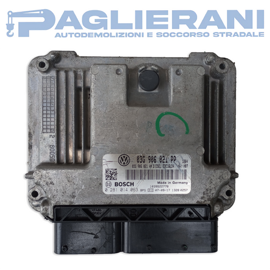 Centralina BOSCH ECU Motore VW Golf (Codice Rif. 0281014063)