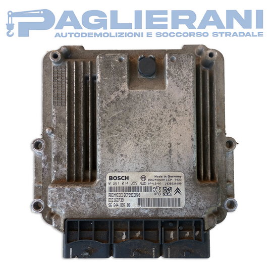 Centralina Motore ECU BOSCH Citroen C8 2008-2014 EDC16CP39 9664489780 (0281014359)
