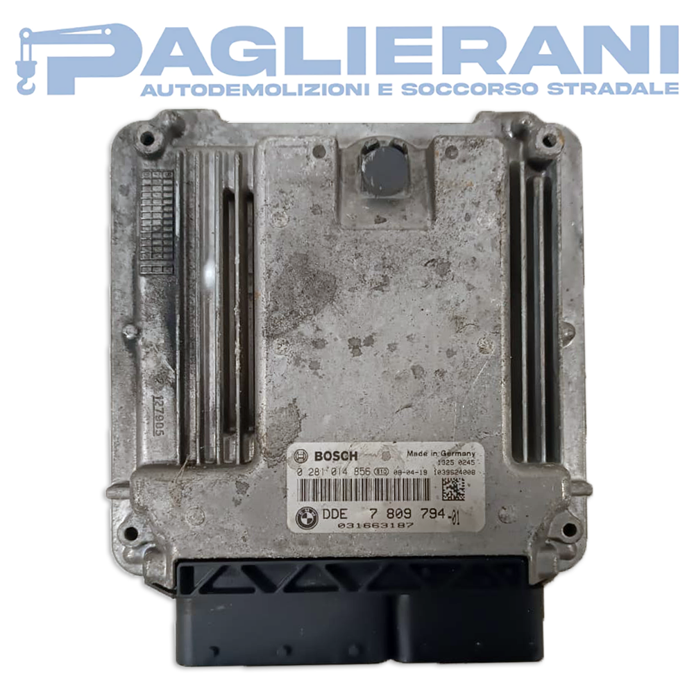 Centralina BOSCH ECU Motore Mini Cooper D 2006-2009 DDE 7809794 (0281014856)