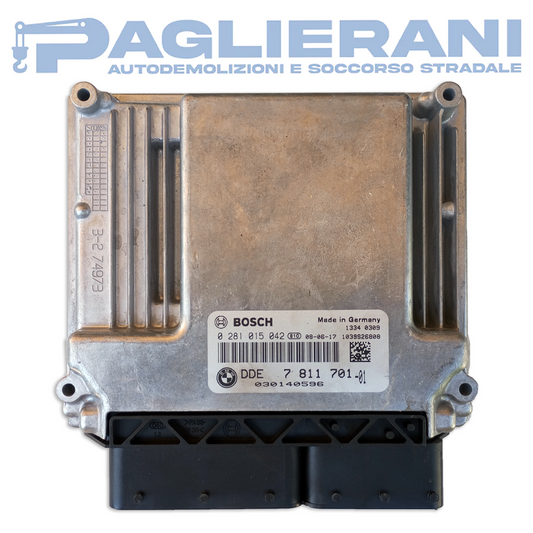 Centralina Motore ECU BOSCH BMW 1 [E87] 2004-2011 DDE 7811701 (0281015042)